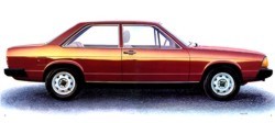 Der Audi 100, 2-Türer, 1977